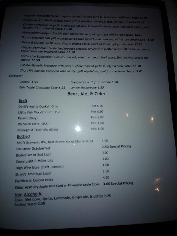 Ciro Italian Kitchen & Bar Menu image 4